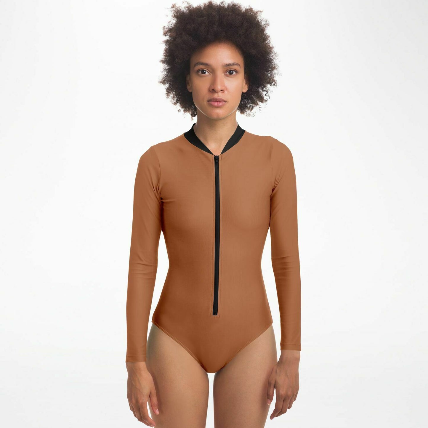 BTS CARAMEL CREAM Bodysuit Long Sleeve