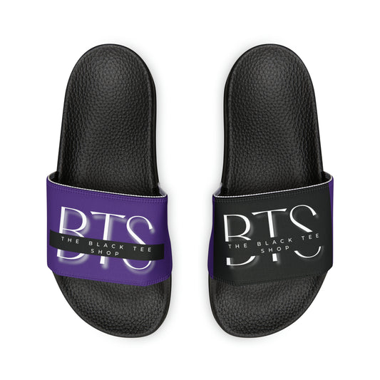 BTS Women's PU Slide Sandals