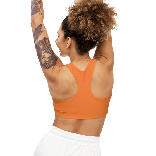 Citrine Seamless Sports Bra