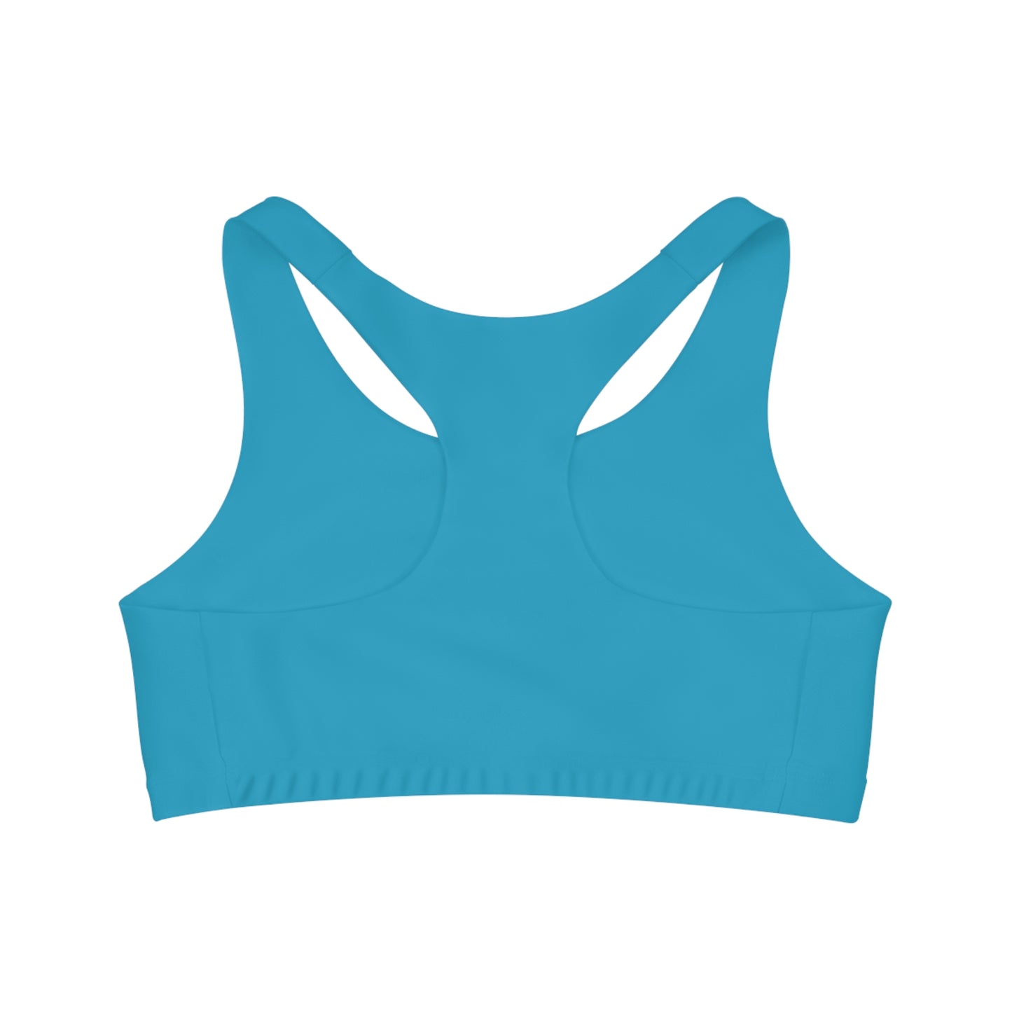 Turquoise Blue BTS Seamless Sports Bra