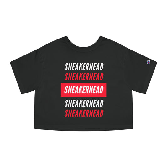 SNEAKERHEAD Champion Women's Heritage Cropped T-Shirt ( The Empress Collection)