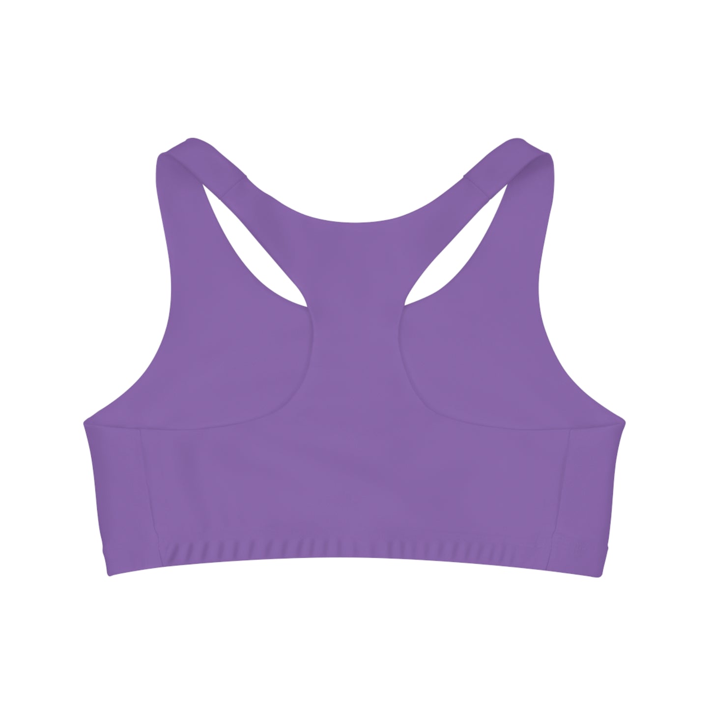 Lt. Purple Seamless Sports Bra