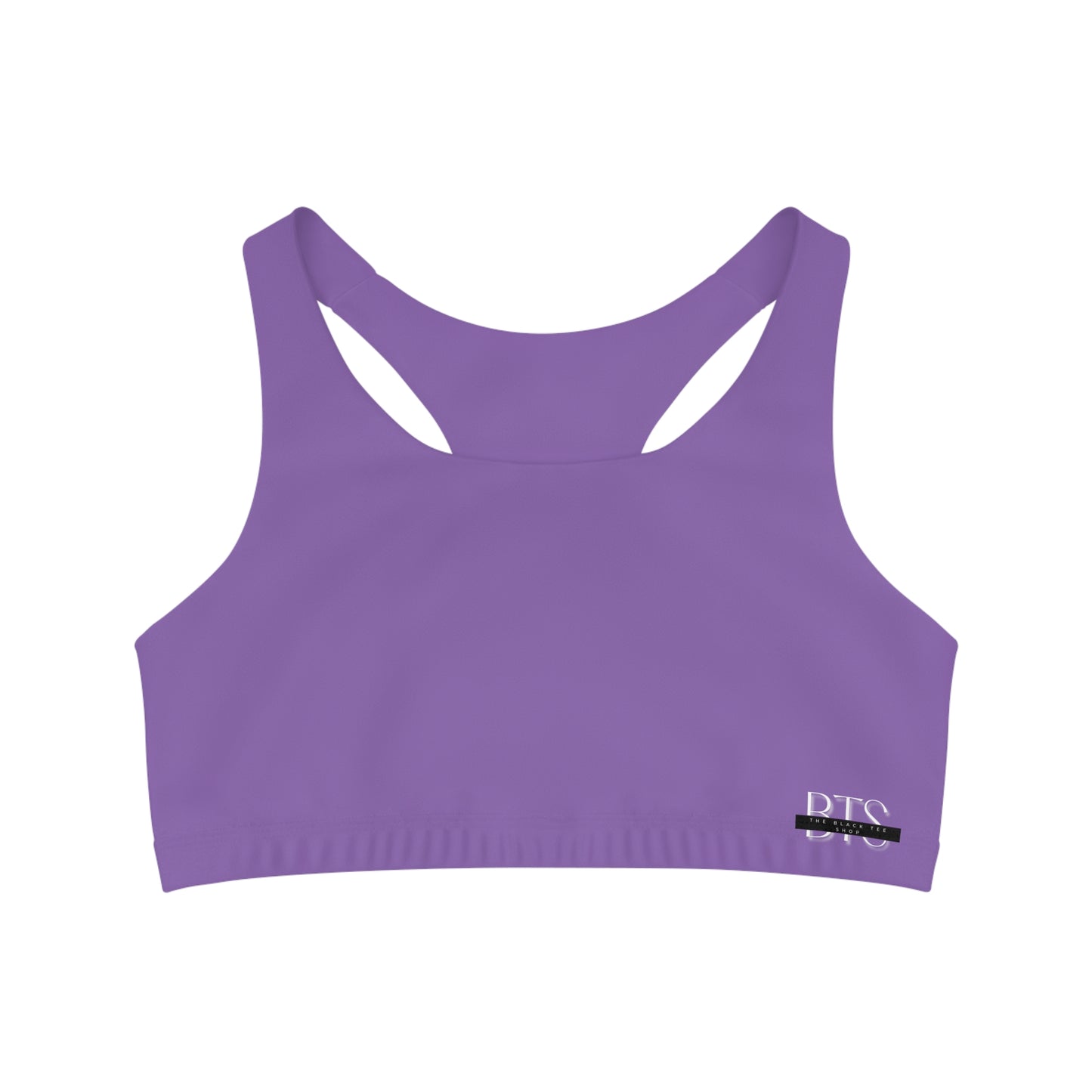 Lt. Purple Seamless Sports Bra