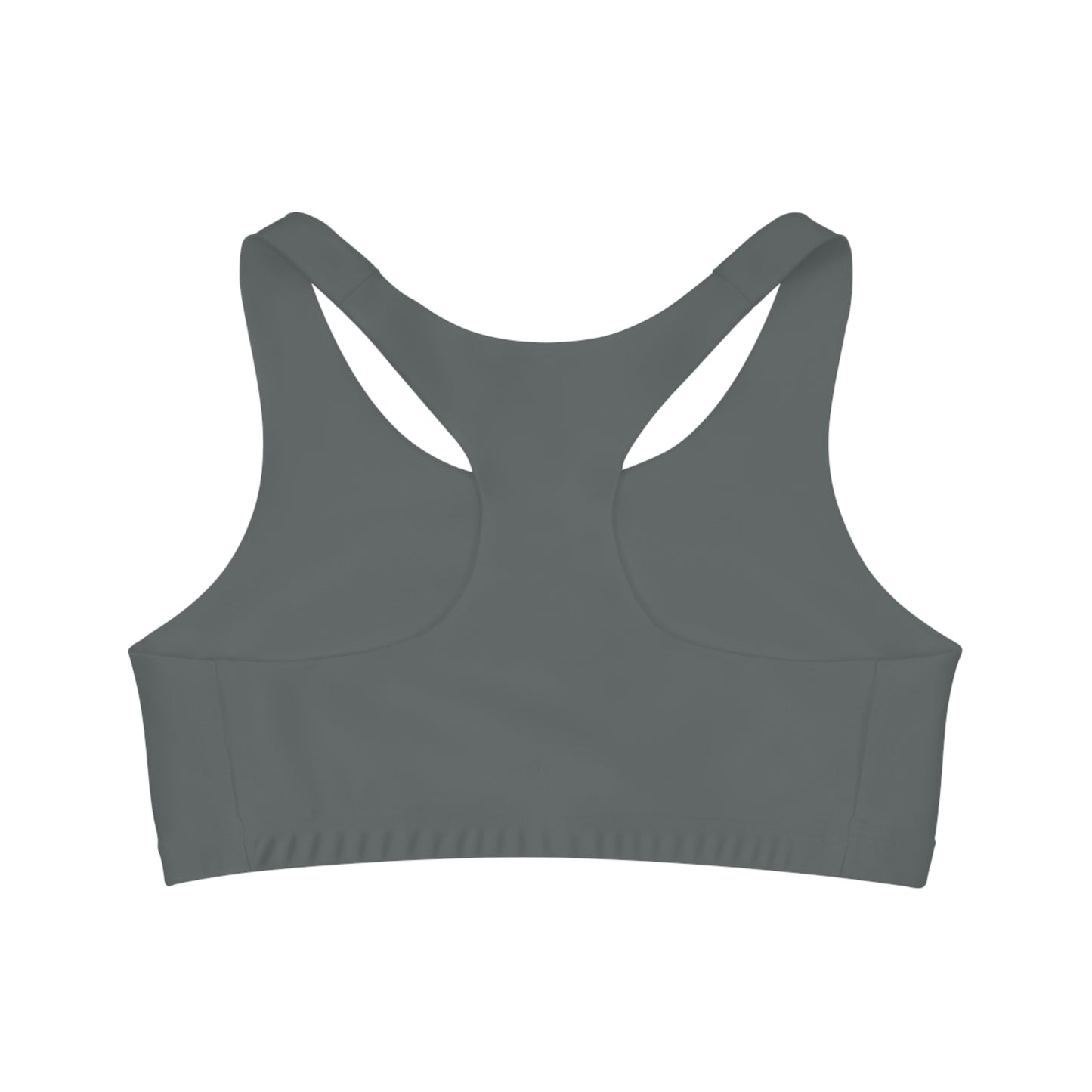 Dark Grey Seamless BTS Sports Bra