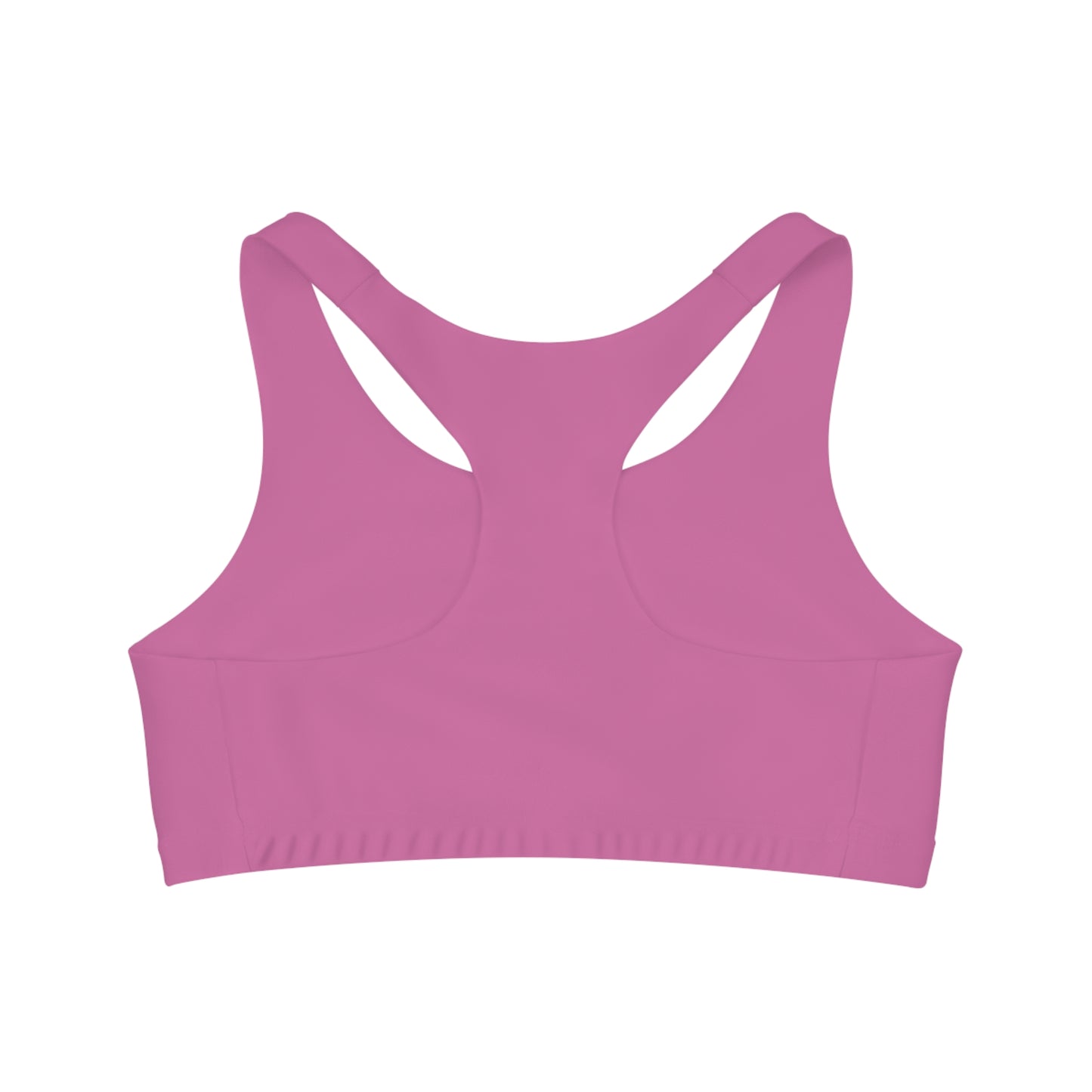 Lt. Pink Seamless Sports Bra