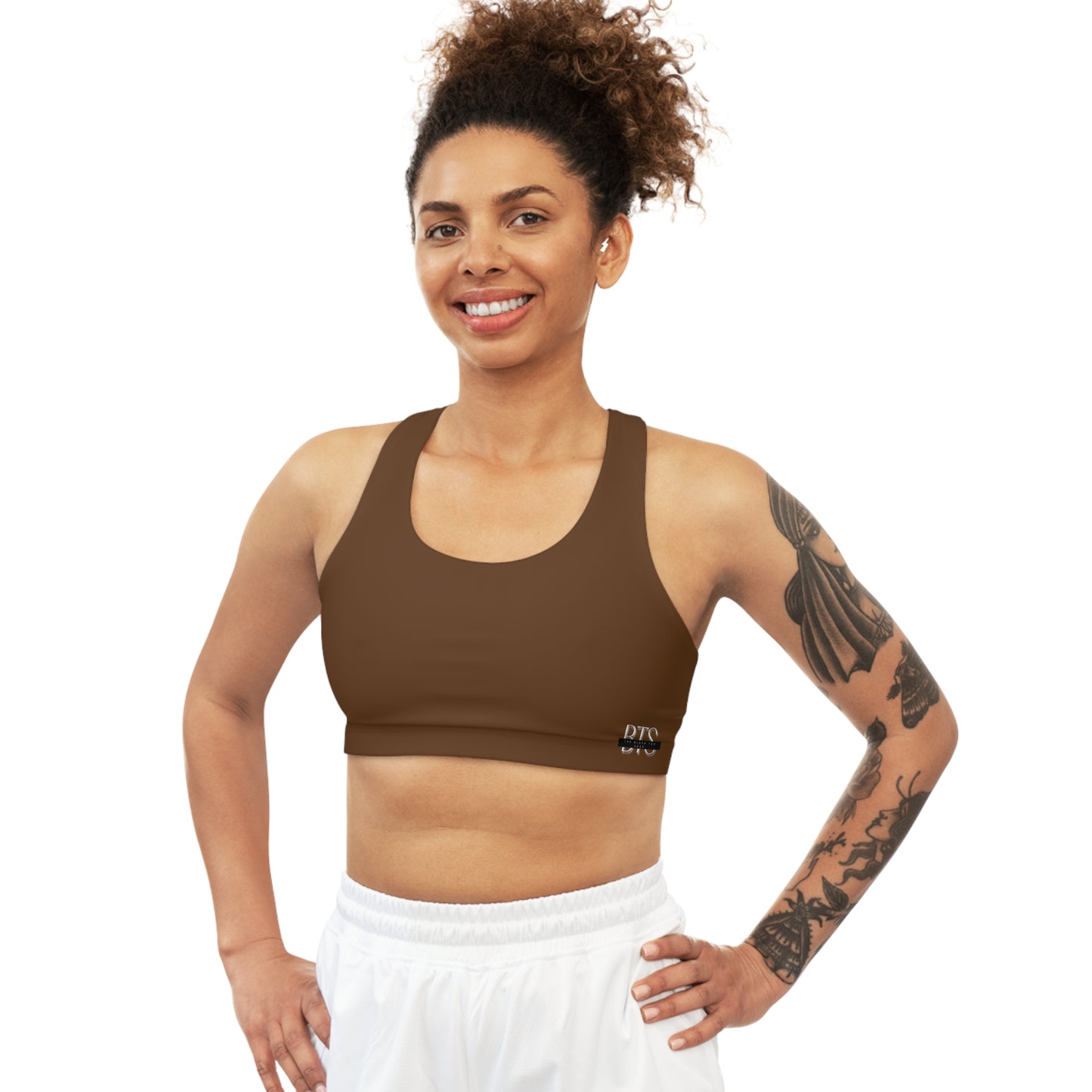 Cocoa Seamless BTS Sports Bra