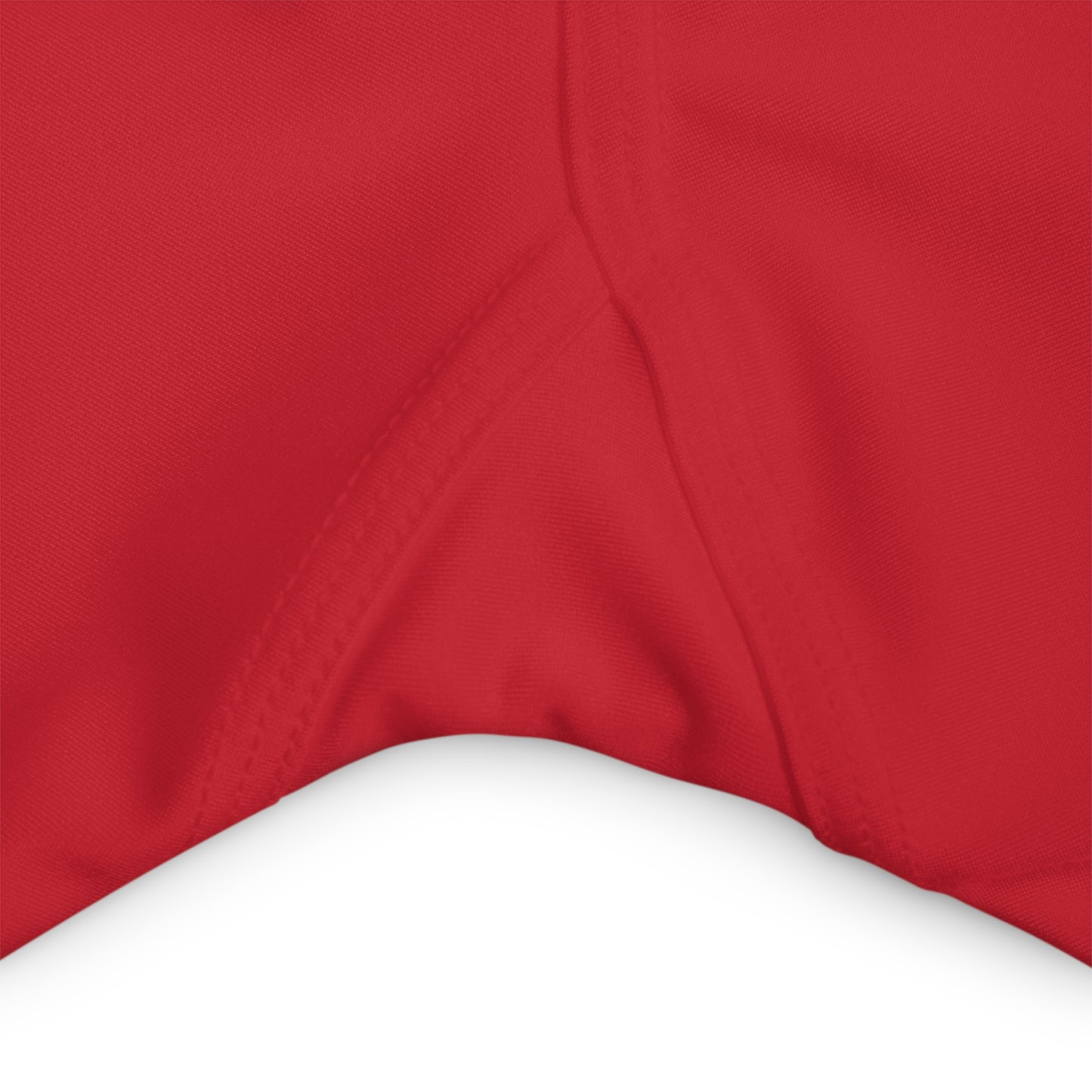 Deep Red BTS High Waisted Yoga Shorts