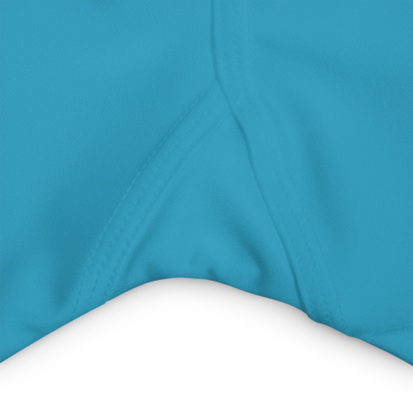 Turquoise Blue BTS High Waisted Yoga Shorts