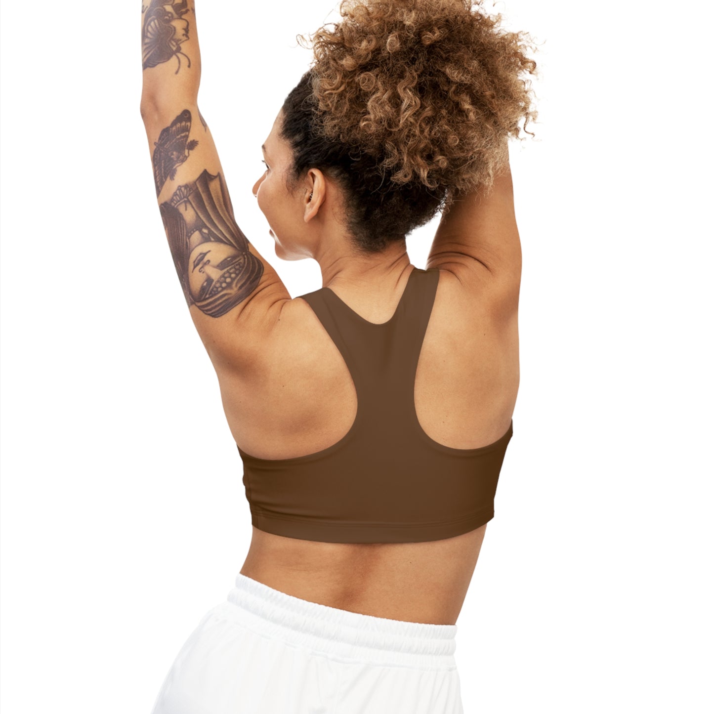 Cocoa Seamless BTS Sports Bra