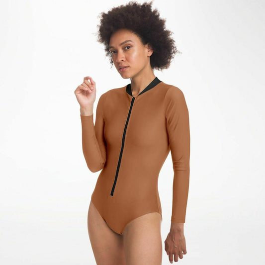 BTS CARAMEL CREAM Bodysuit Long Sleeve