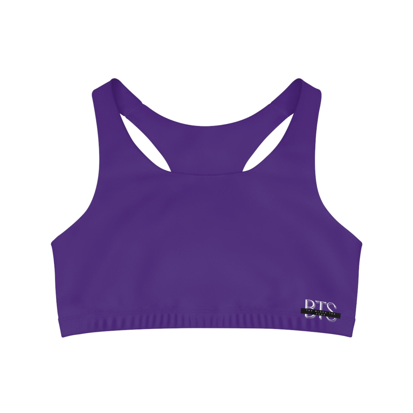 Deep Purple Seamless BTS Sports Bra