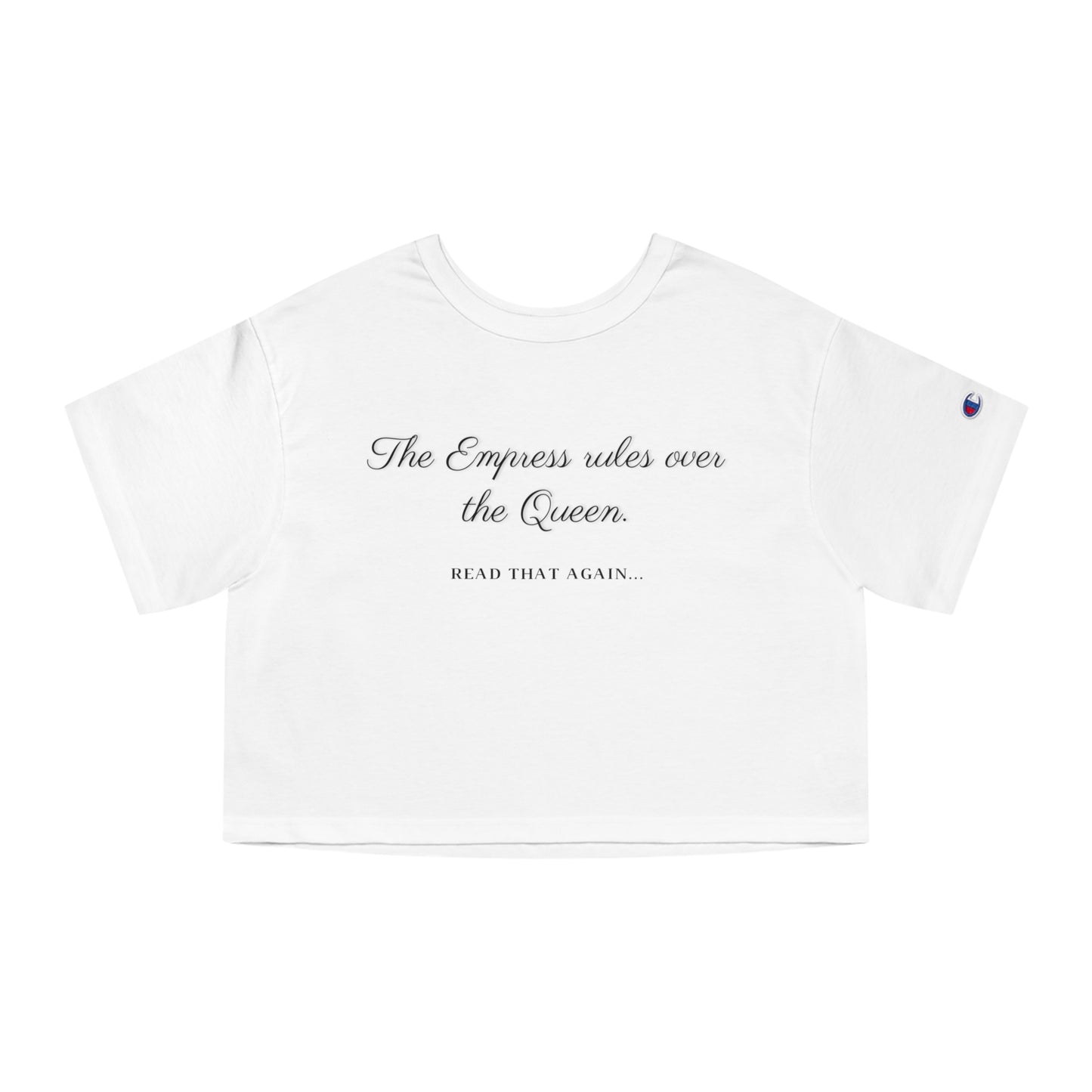 The EMPRESS Champion Women's Heritage Cropped T-Shirt