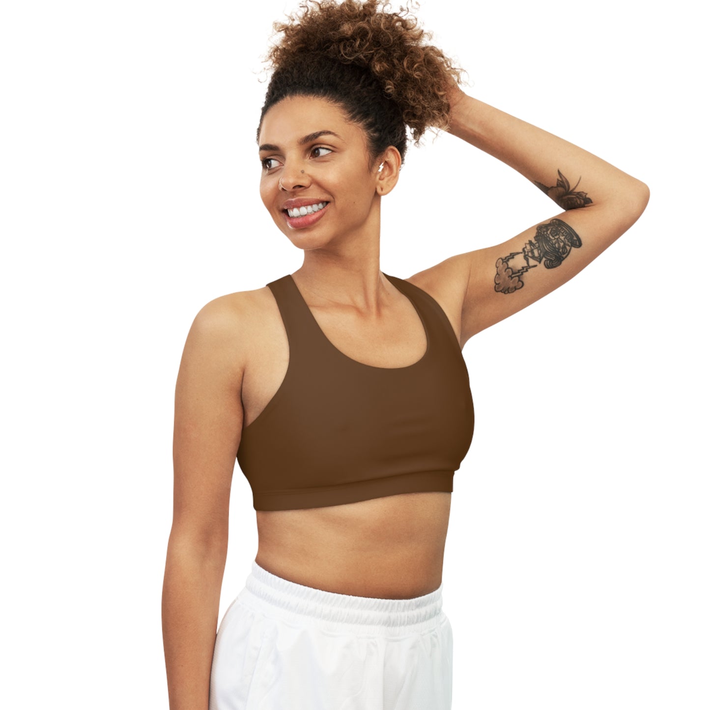 Cocoa Seamless BTS Sports Bra