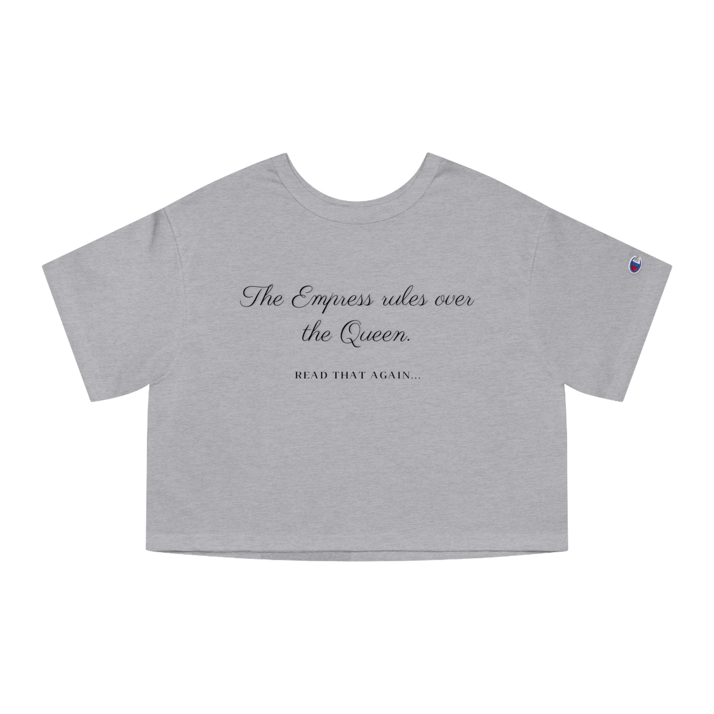 The EMPRESS Champion Women's Heritage Cropped T-Shirt