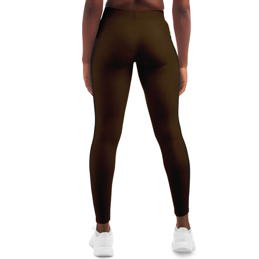 BTS DARK CHOCOLATE Mesh Pocket Legging