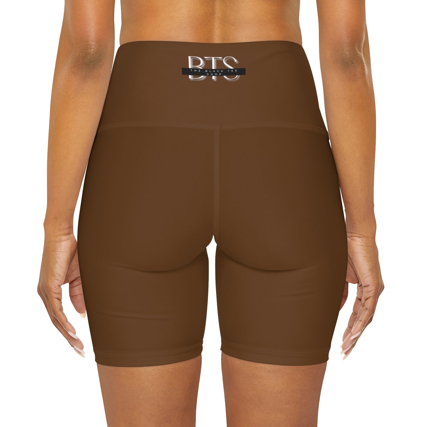 Cocoa BTS High Waisted Yoga Shorts