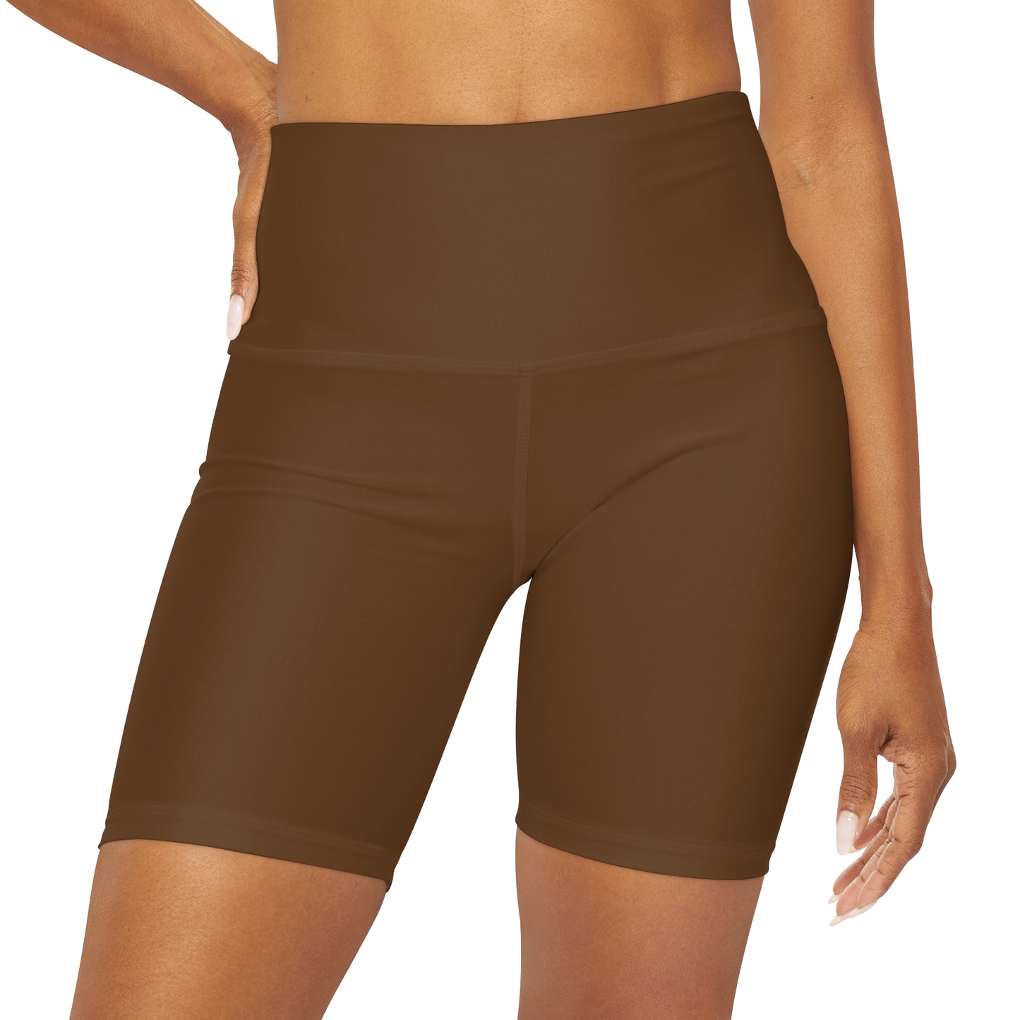 Cocoa BTS High Waisted Yoga Shorts