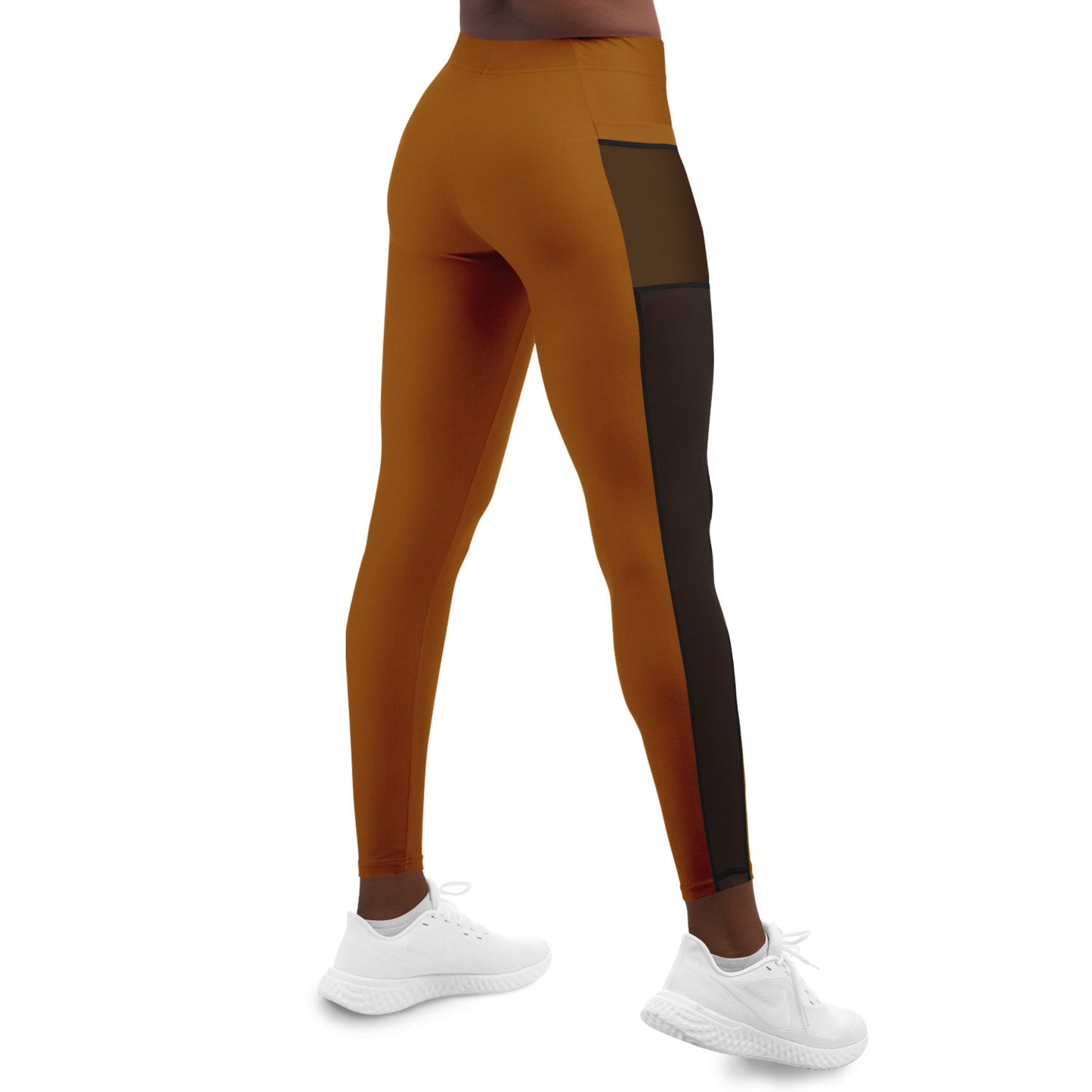 BTS CARAMEL Mesh Pocket Legging