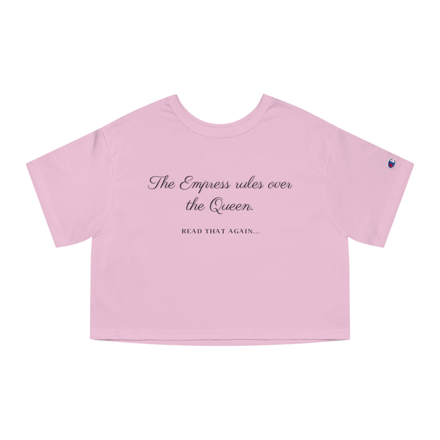 The EMPRESS Champion Women's Heritage Cropped T-Shirt