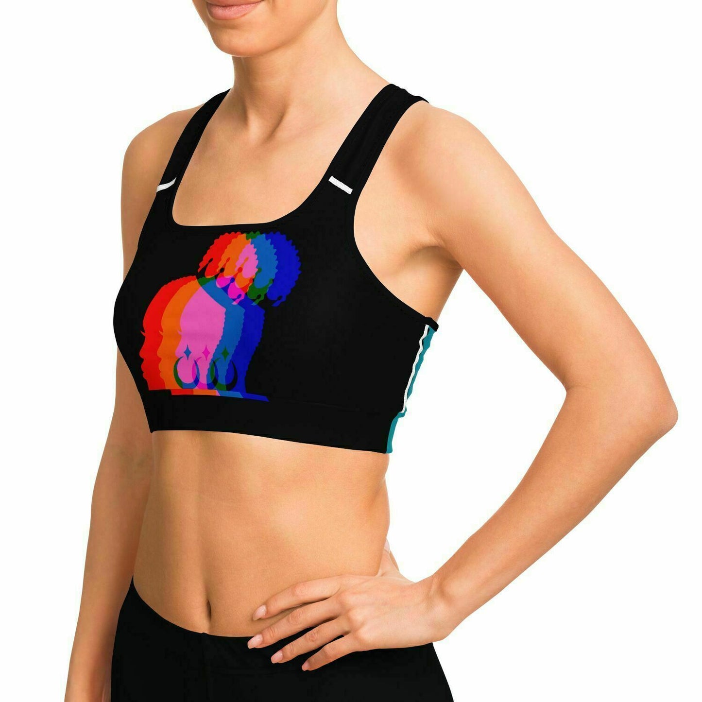 High Vibration Workout Ready Sports Bra