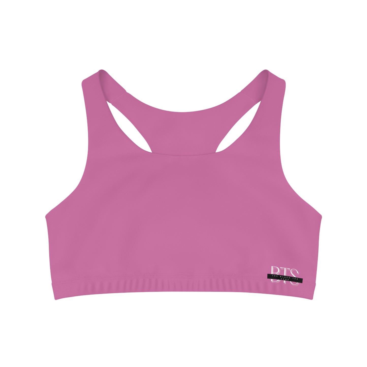 Lt. Pink Seamless Sports Bra