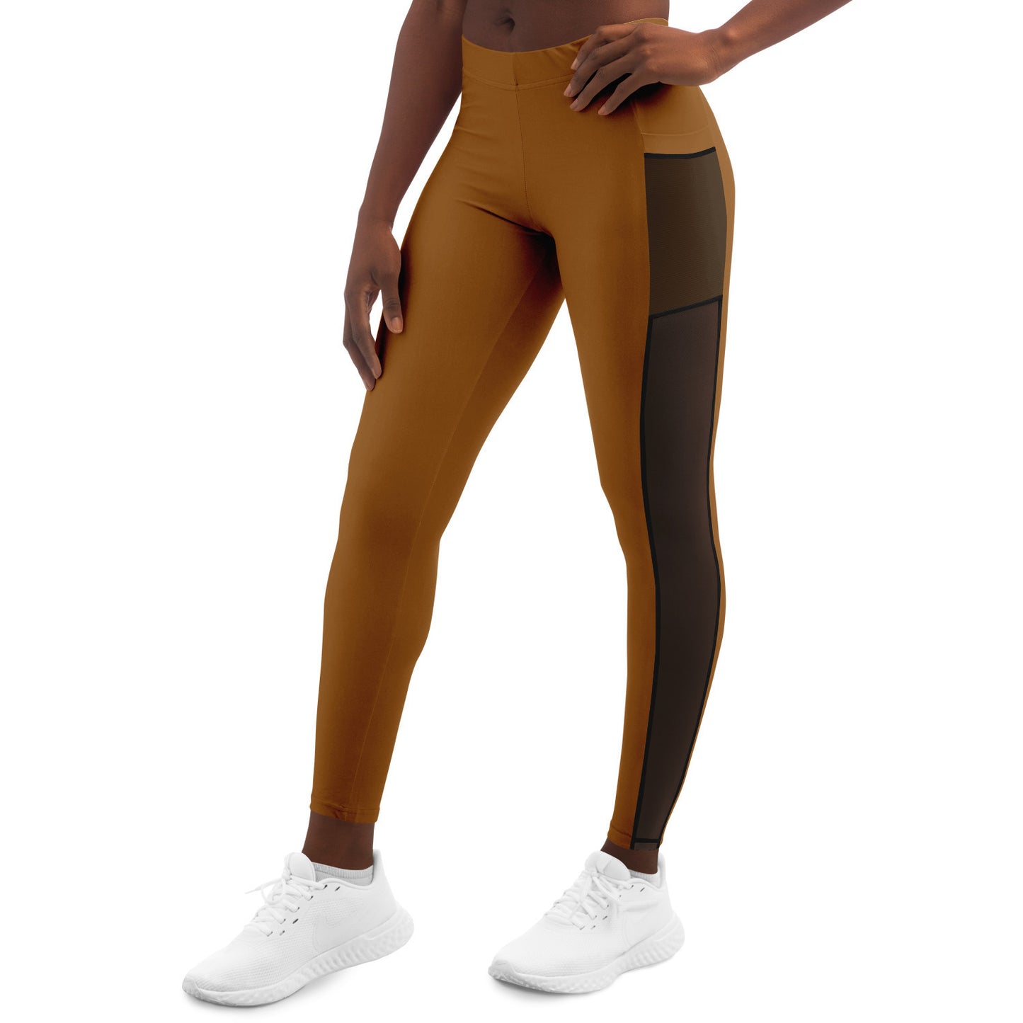 BTS HAZELNUT Mesh Pocket Legging