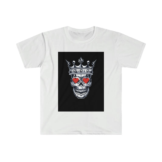 Scull King/Queen Unisex Softee Classic T-Shirt