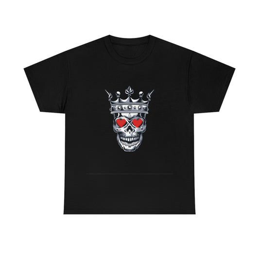 Skull Queen/King Unisex Heavy Cotton Classic T-Shirt