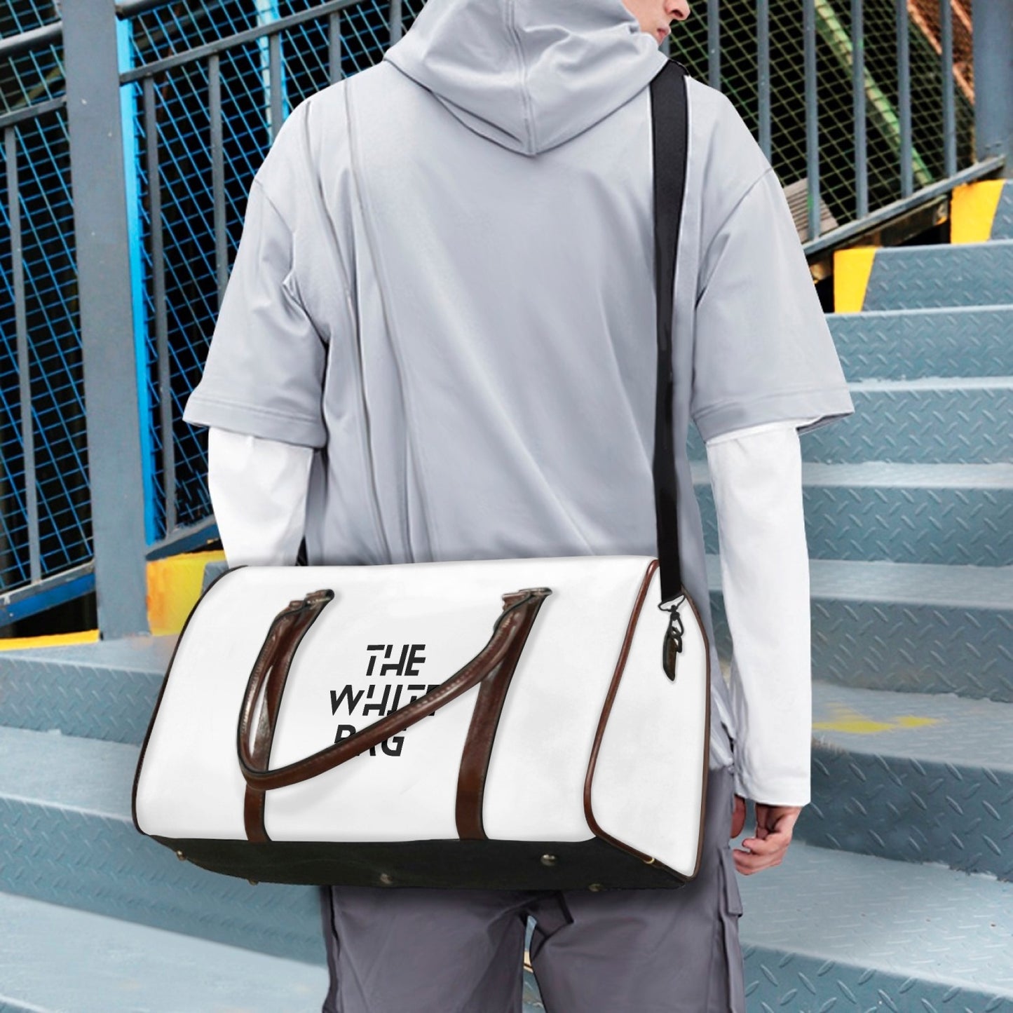 The White Duffel Bag.