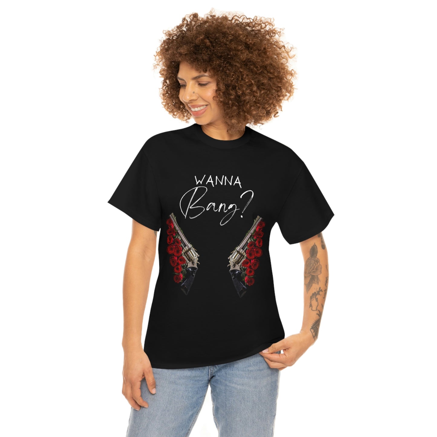 WANNA BANG? Unisex Heavy Cotton Classic T-Shirt