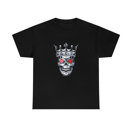 Skull Queen/King Unisex Heavy Cotton Classic T-Shirt