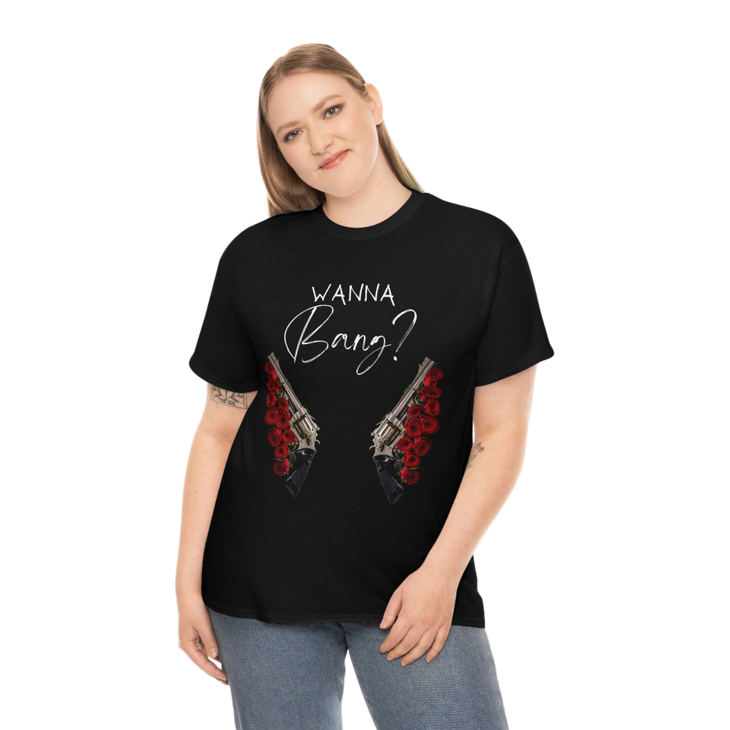 WANNA BANG? Unisex Heavy Cotton Classic T-Shirt