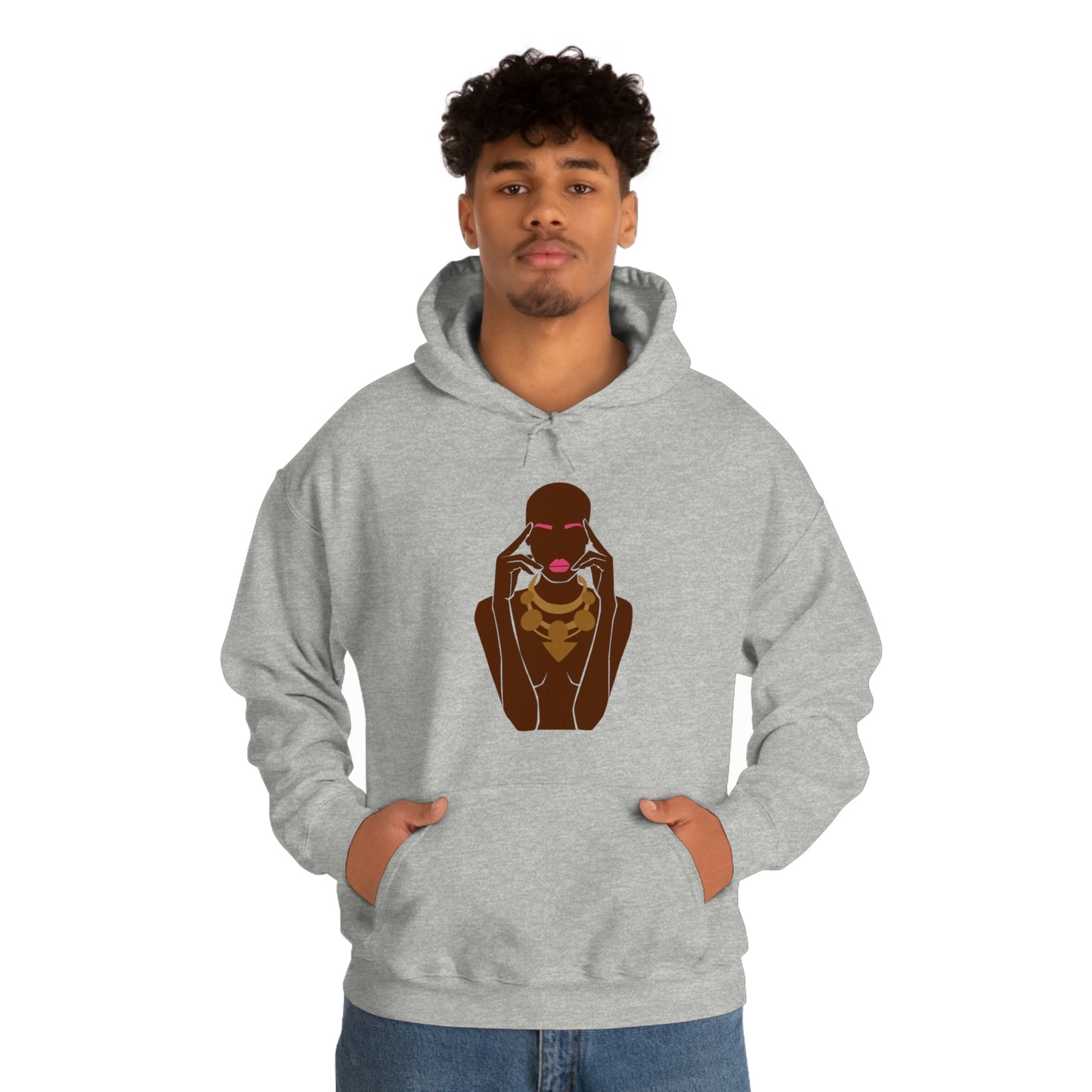 Premier Noir “Let Me Contemplate” Unisex Heavy Blend™ Hooded Sweatshirt