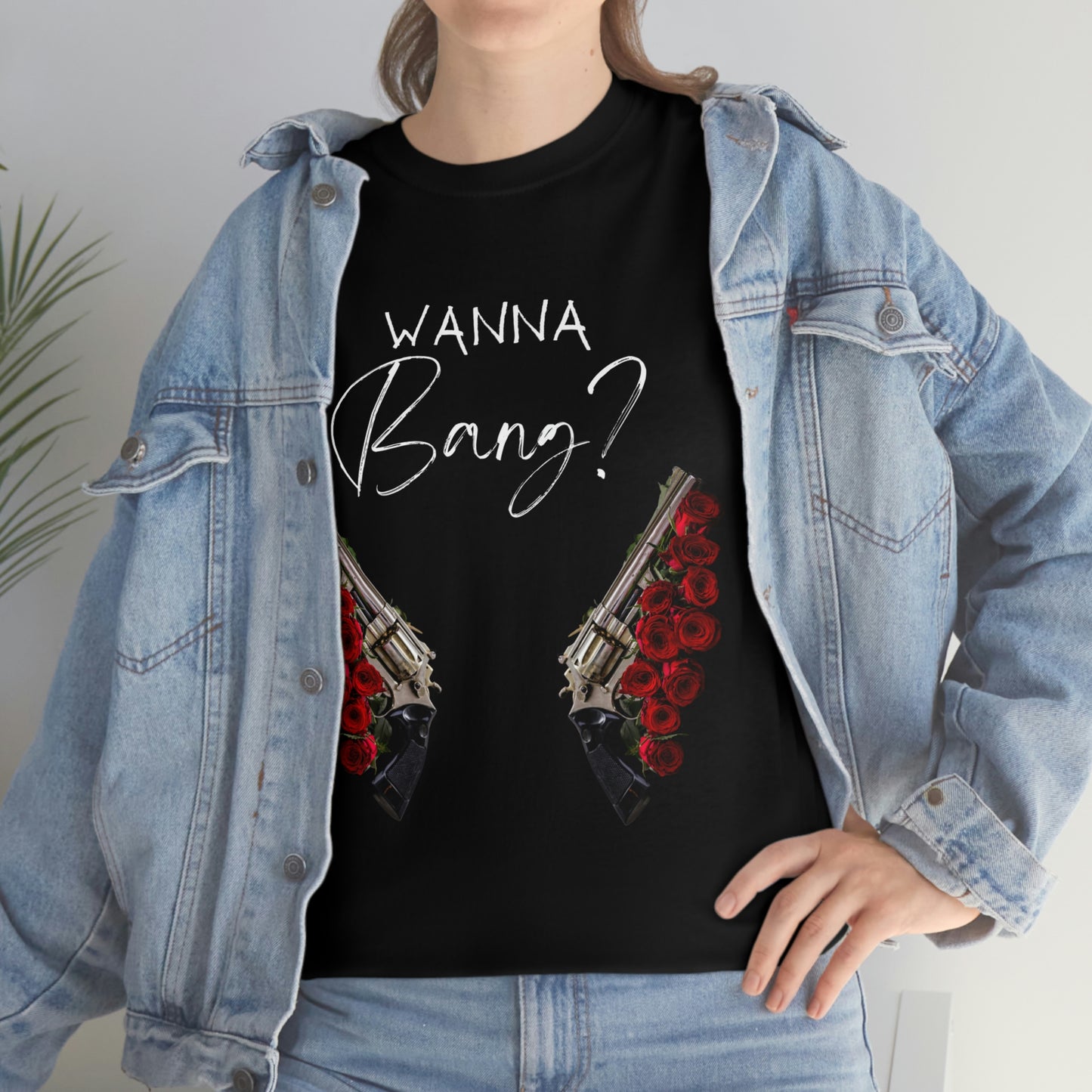 WANNA BANG? Unisex Heavy Cotton Classic T-Shirt