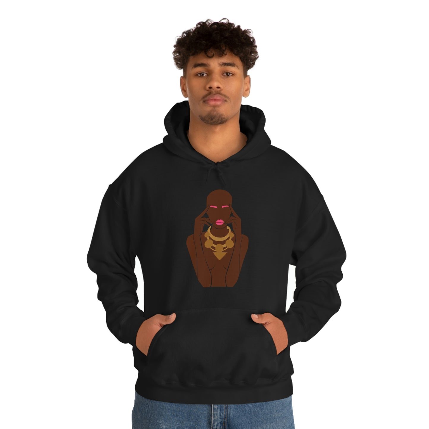 Premier Noir “Let Me Contemplate” Unisex Heavy Blend™ Hooded Sweatshirt