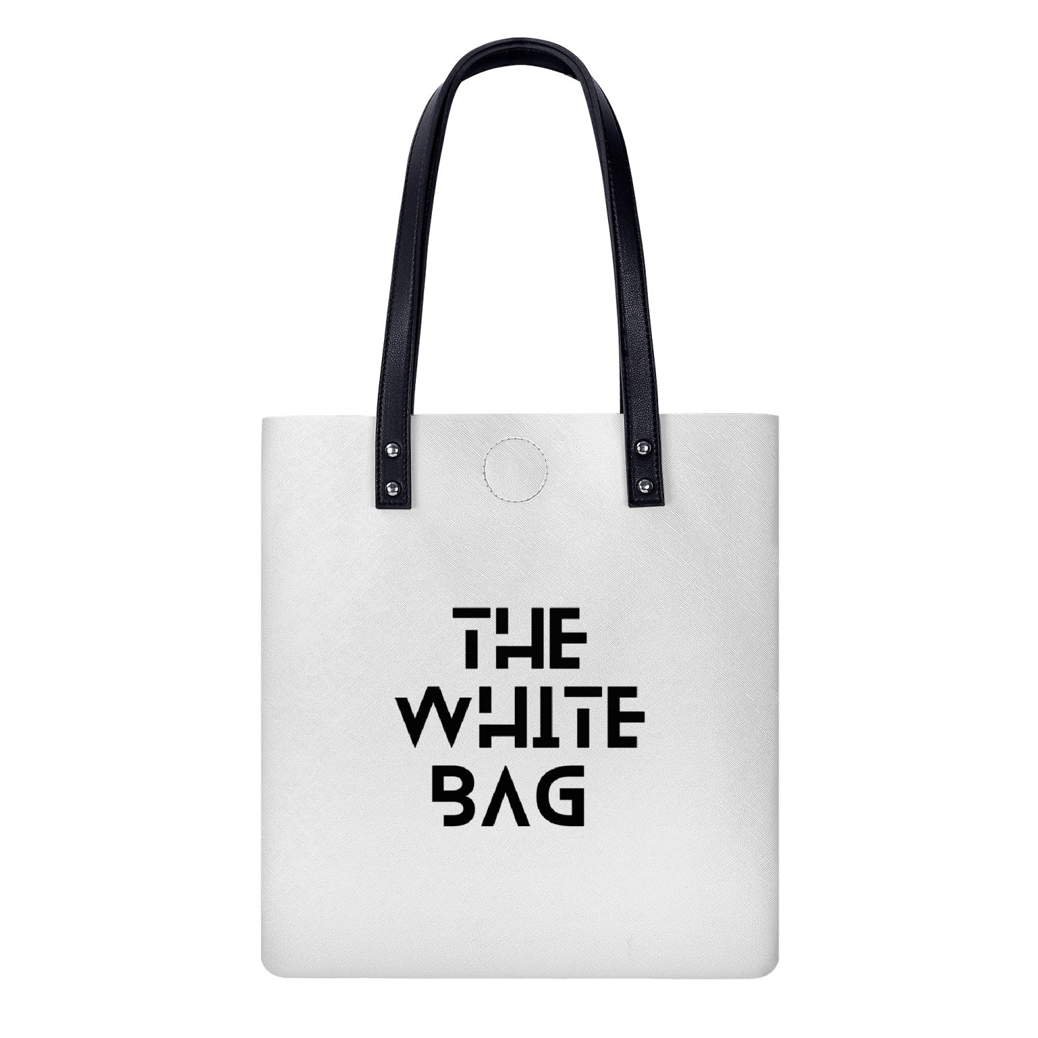 The White Vegan Tote Bag.