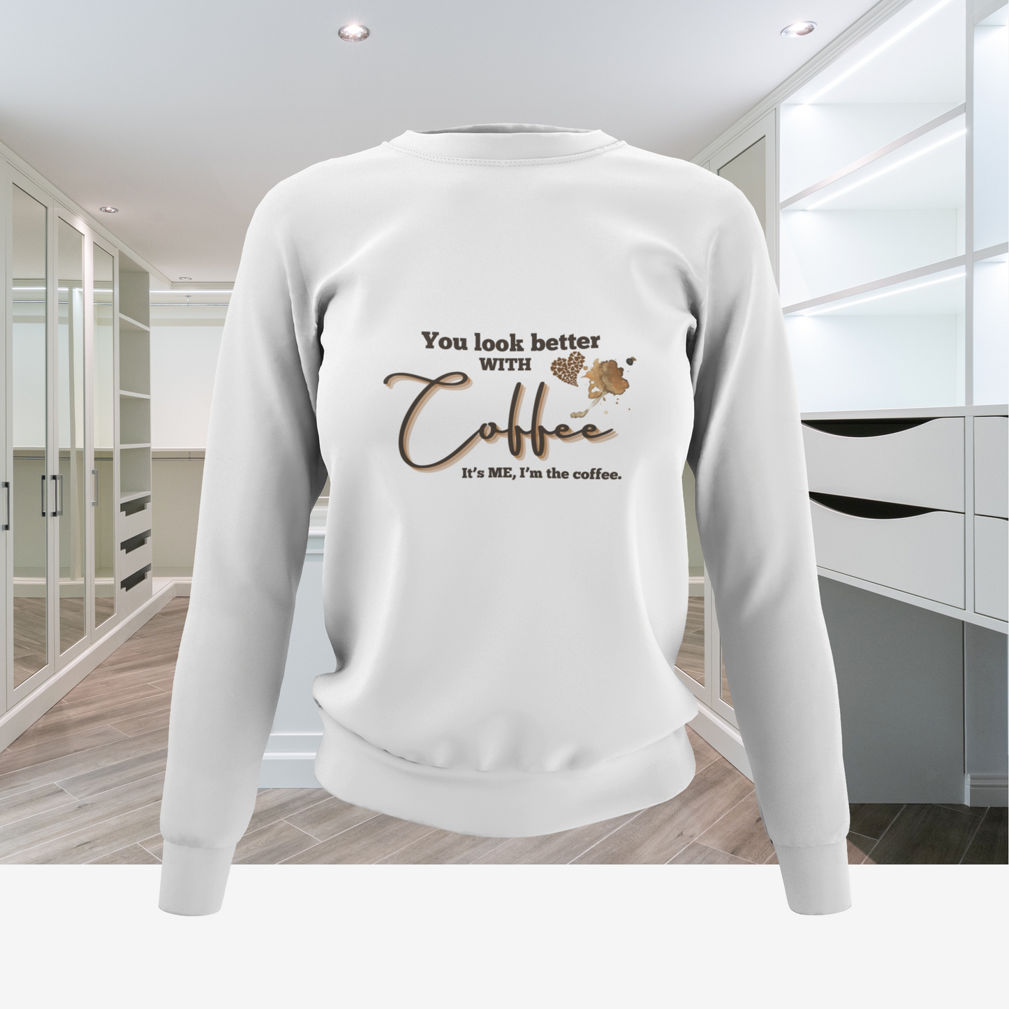 I’m the Coffee Unisex Heavy Blend™ Crewneck Sweatshirt